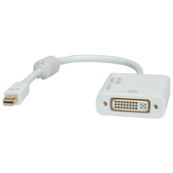  ROLINE 4K Mini DisplayPort-DVI Adapter (12.03.3137)