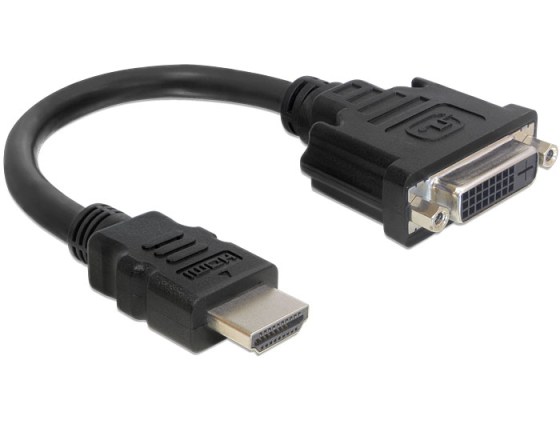 Delock HDMI papa - DVI mama 24+1 átalakító (65327)